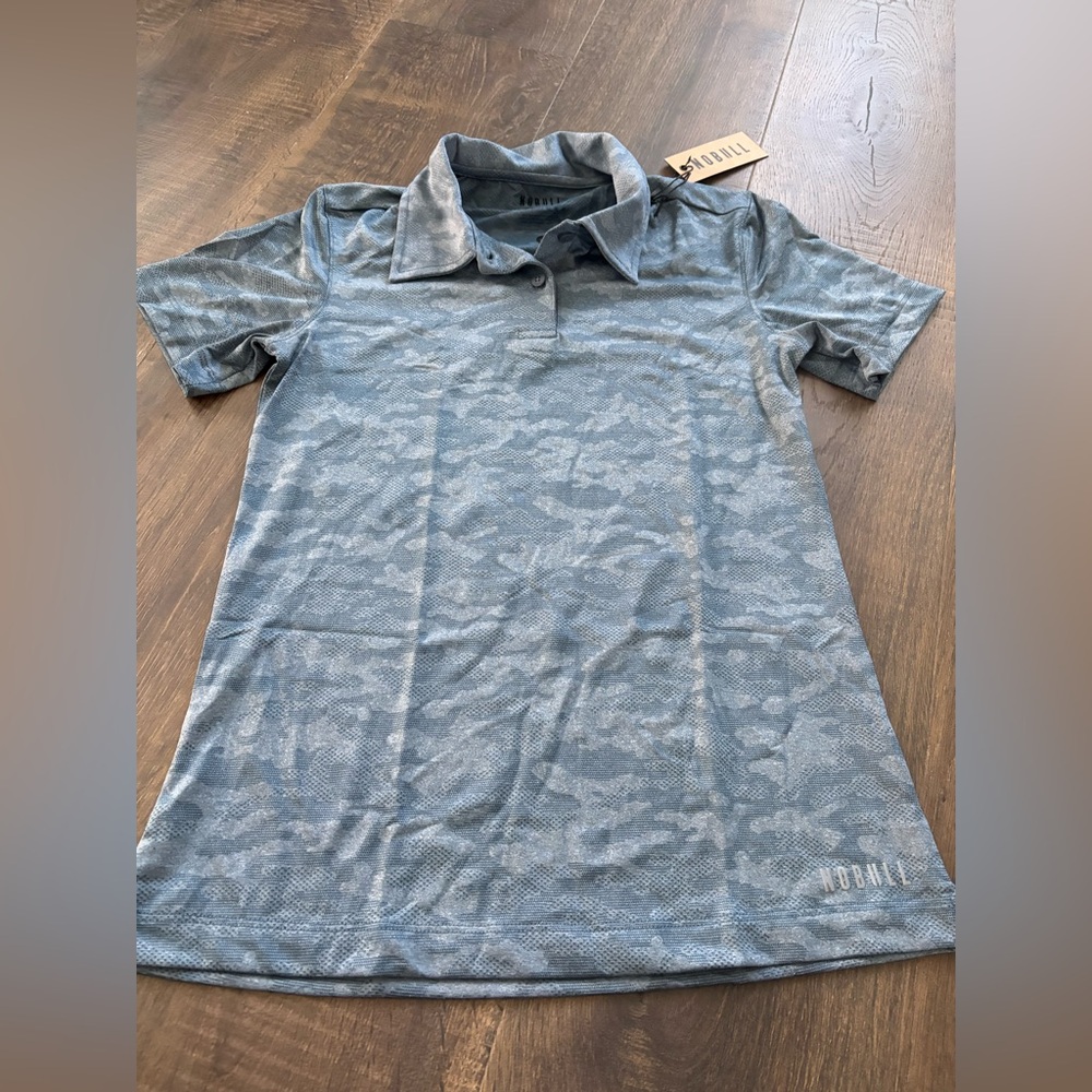 NOBULL women’s Camo Polo Shirt - XS